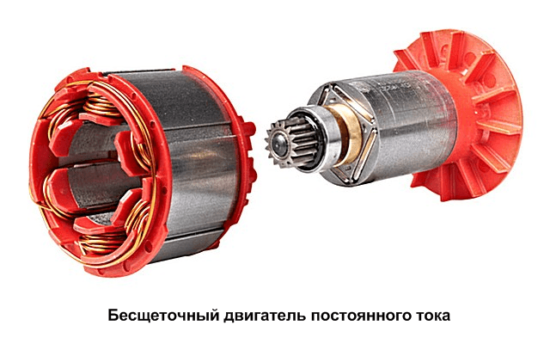 Бесщёточный электродвигатель для шуруповёрта